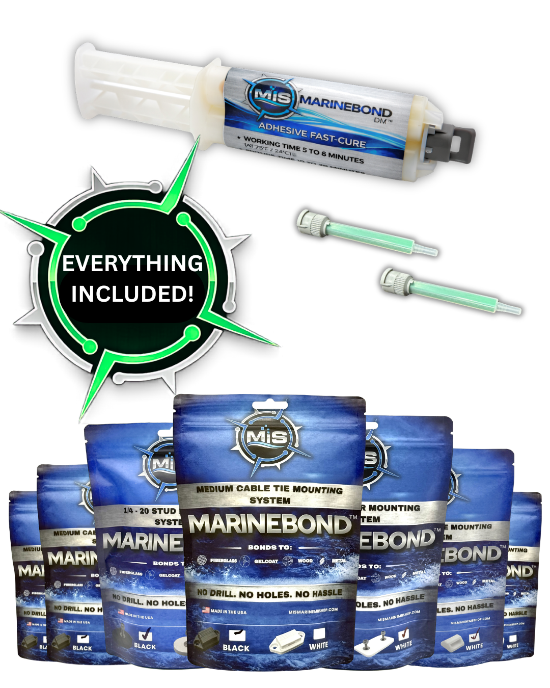 SINGLE-PROJECT DIY MARINEBOND™ MOUNTING KITS