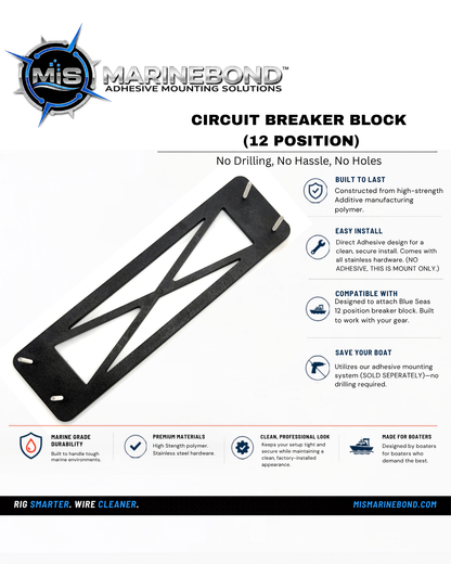 CLB Circuit Breaker Block mount (12 Position)