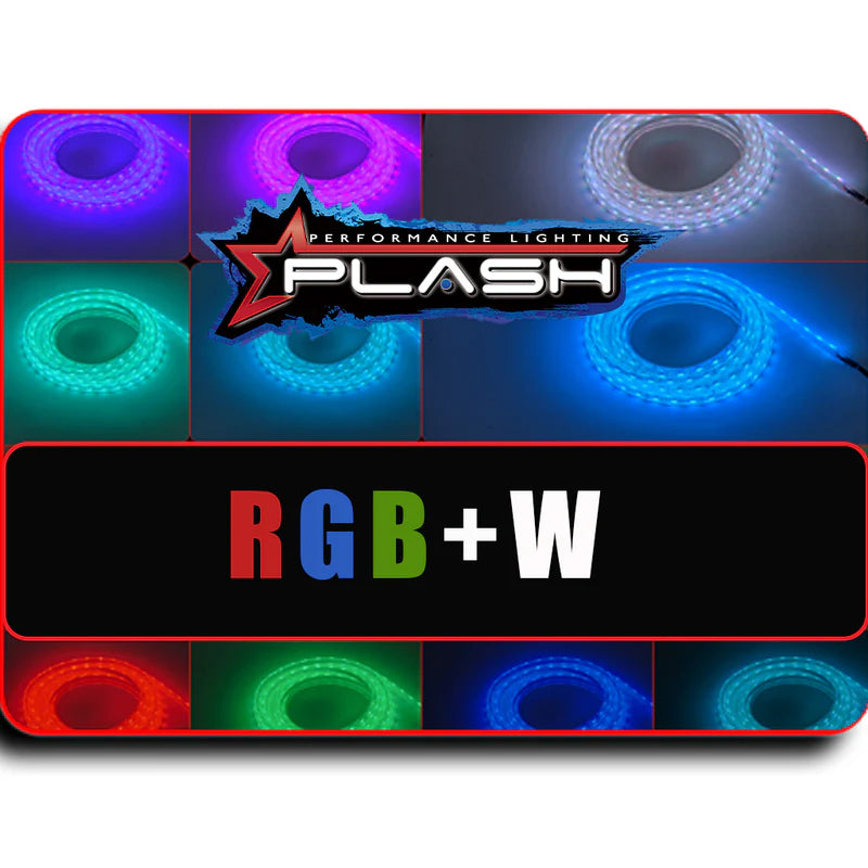 Waterproof Flexible Light Strip - IP68 - 12V RGBW Color Changing - MIS Marine