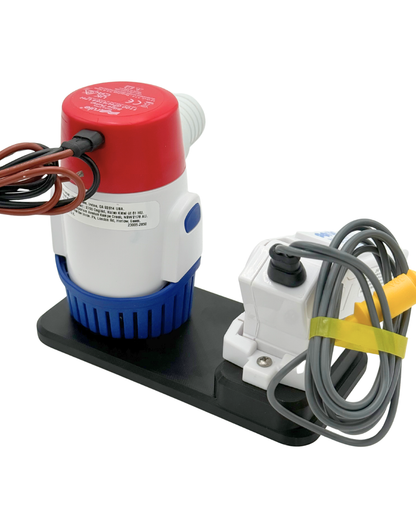 Bilge Pump Mount W/ Float Switch (RULE 500/800/1200GPH)