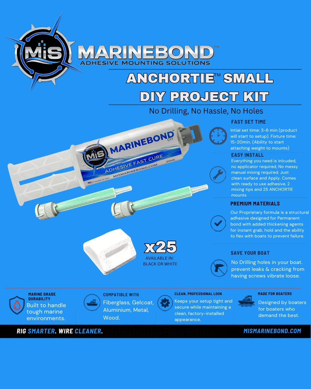 ANCHORTIE™ (SMALL) DIY Single Project Kit