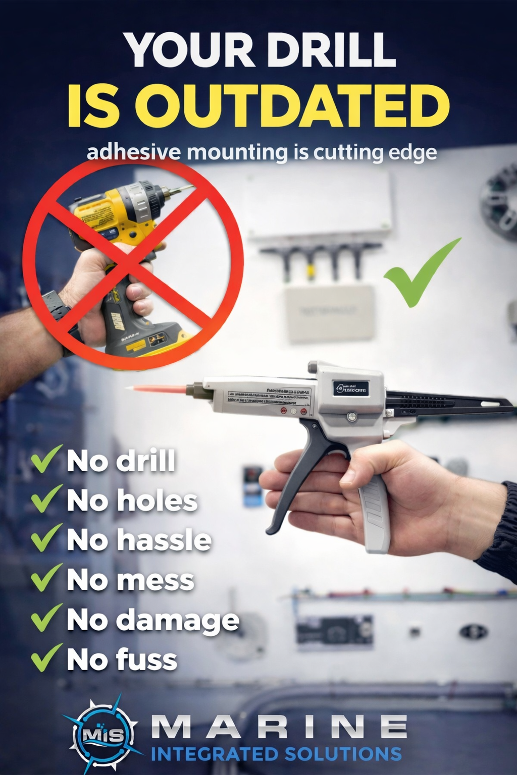 NO DRILL MOUNTING SOLUTIONS ARE HERE!